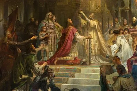 The Coronation of Charlemagne! An Intriguing Symphony of Gold and Power from 9th Century Germany